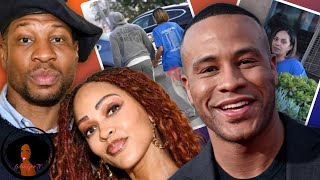 Devon Franklin Shows Off His NEW BOO So Meagan Good Declares Shes quotIn Lovequot With Jonathan Majors [upl. by Zacherie301]