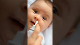 Correct Dosage Nasal Saline Drops for Babies 💧 BabyHealth [upl. by Martita]