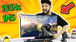 2K 165Hz 1MS İDDİALI OYUNCU MONİTÖRÜ  GameBooster GB327LCQH [upl. by Lliw]