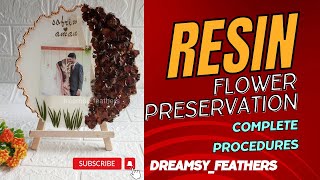 Wedding flower preservation in resinComplete procedures in malayalam [upl. by Zaller]