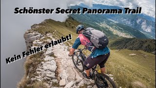 Kein FEHLER erlaubt Schönster Secret PANORAMA TRAIL in Trentino  Monte Cornetto [upl. by Aihsa923]