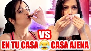 En tu Casa vs Casa Ajena 😂 Lo Que Haces Cuando No te Ven 😅 Expectativa VS Realidad SandraCiresArt [upl. by Ayad]