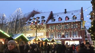 Marché de noël Freiburg Allemand [upl. by Anurag]