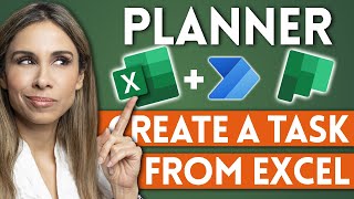 How to Create amp Update Planner Tasks from Excel or Teams [upl. by Donnie]