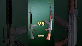 AK47 vs M16 Which is Better shorts [upl. by Aicelf]