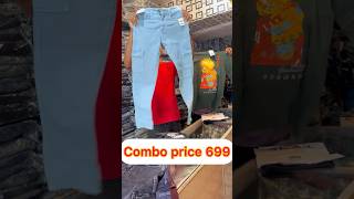 Combo price 699  baggy Jeans down shoulder Tshirt  shorts fashionstyle [upl. by Akired722]