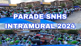 Parade Sogod National high school intramural 2024 by kasurohhh Tv [upl. by Schach404]