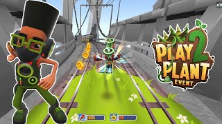 New PLAY TO PLANT ☘️🌵 Challenge in Subway Surfers NEW YORK 2022 Subway Surfers World Tour 2024 [upl. by Senhauser]