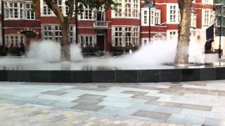 Tadao Ando Water  Outside The Connaught Hotel London [upl. by Jansen922]