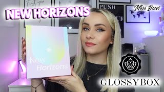 GLOSSYBOX JANUARY 2023 UNBOXING  NEW HORIZONS  MISS BOUX [upl. by Adnohsel]