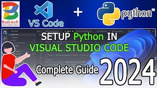 VSCode Installation on Windows Operating System and Add Python Plugin in VSCode [upl. by Hollie917]