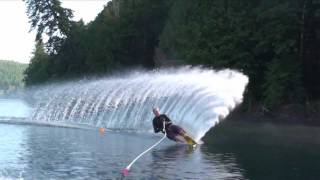 How to Slalom Course Water ski FM Tech Series Core Connected Slalom [upl. by Lauer]