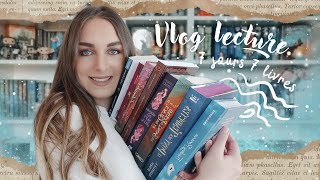 VLOG LECTURE  7 JOURS 7 LIVRES BOOKHAUL amp UNBOXING 📚 [upl. by Aztiram]