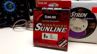 Sunline mono monofilament review fishing line 8 lb [upl. by Aronal]