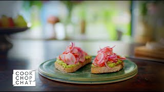 Avocado Ceviche  Nadiyas Family Favorites [upl. by Leaffar]