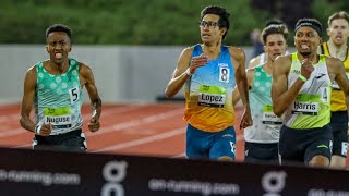 Nuguse wins the Track Fest 800m [upl. by Obocaj]