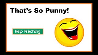 Thats So Punny  A Figurative Language Lesson about Puns [upl. by Morten180]