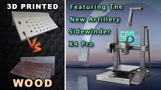 NEW Artillery Sidewinder X4 Pro In Wood Vs 3D Print  Screwdriver Hand Tool Storage [upl. by Peter641]