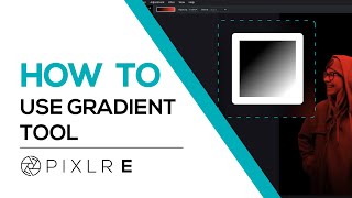 How to use Gradient Tool  Pixlr E [upl. by Thoma]