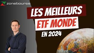 Les meilleurs ETF Monde pour débuter [upl. by Awe]