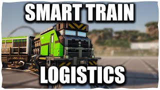 Smart Train Logistic Systems in Satisfactory Update 6 [upl. by Belva]