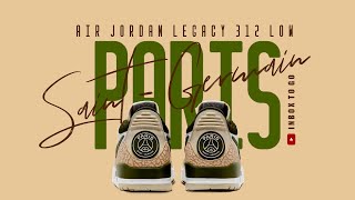 PSG  PARIS SAINT GERMAIN 2024 Air Jordan Legacy 312 Low OFFICIAL LOOK AND INFORMATION [upl. by Ardussi620]