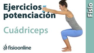 Ejercicios de fortalecimiento o potenciación de cuádriceps  Fase inicial [upl. by Llehsem]