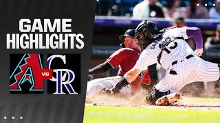 Dbacks vs Rockies Game Highlights 91824  MLB Highlights [upl. by Angelique172]