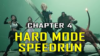 Final Fantasy 7 Rebirth  Hard Mode Speedrun Walkthrough  Chapter 4 [upl. by Irolam679]