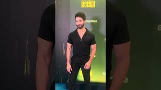 Shahid Kapoor Dazzles on the Blue Carpet at Citadel Honey Bunny Premiere shahidkapoor [upl. by Nicolea]