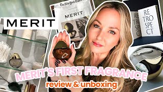 MERIT RETROSPECT FRAGRANCE REVIEW  Merit Beauty’s First Clean Girl Perfume [upl. by Wehhtam280]