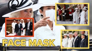 Japanese Empress Wearing Face Mask Alongside Queen Camilla Sparks Widespread Commentary [upl. by Asiek970]