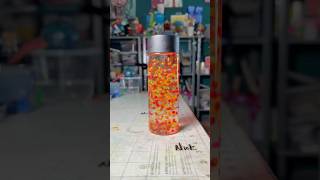 Fall Orbeez and Plastic Ball Sensory Bottle [upl. by Anaic191]