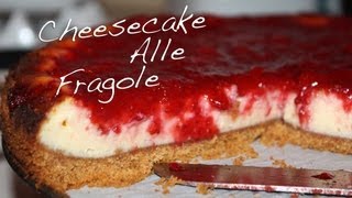 Cheesecake Con Marmellata di Fragole ♡  Marika [upl. by Olpe230]