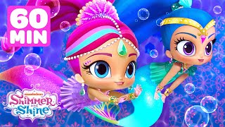 Shimmer and Shines Magical Mermaid Rescues 🧜‍♀️ 1 Hour Compilation  Shimmer and Shine [upl. by Douty]