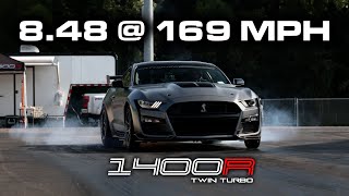 Fathouse Performance 1400R Twin Turbo GT500 14 Mile [upl. by Gram17]