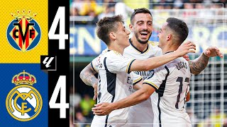 Villarreal 44 Real Madrid  HIGHLIGHTS  LaLiga 202324 [upl. by Sivar300]