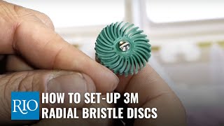 How to SetUp 3M Radial Bristle Discs [upl. by Ojeillib]