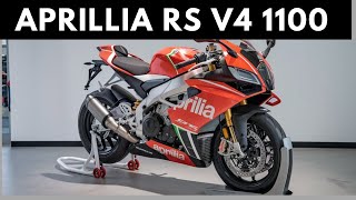 quotAprillia RS V4 1100 Factory Reviews  A Superbike Masterpiece [upl. by Cynthie377]