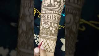 trindingmehndi trindingshorts mehandibridalmehndi 🤞🤞💄💄 [upl. by Bowden]