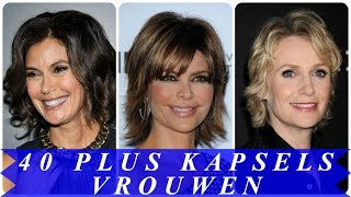 Korte kapsels vrouwen 40 plus [upl. by Enneiviv859]