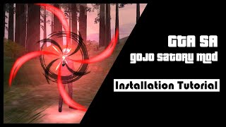 Tutorial How to Install Gojo Satoru MOD for GTA San Andreas [upl. by Zysk]