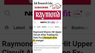 Raymond share latest news is stock is down 40 due to this [upl. by Atinele5]