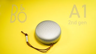 Bang amp Olufsen Beosound A1 2nd Gen Great portable bluetooth speaker [upl. by Simaj269]