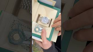 Live Negotiation for aubergine dial Rolex Datejust rolex watches business entrepreneur foryou [upl. by Katey]