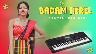 Badam Herel  Santali instrumental music  Dance Mix  Badam Herel santali cover keyboard music [upl. by Meehyrb]