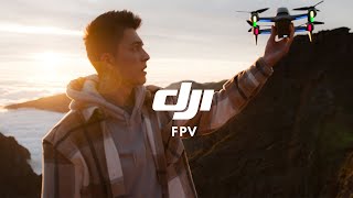 The DJI FPV DRONE  Cinematic Video [upl. by Lem]