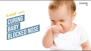 HowToUse Tonimer Nasal Spray on baby Simplest Way To Clear Blocked Nose [upl. by Chaffinch]