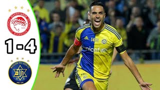 Olympiacos vs Maccabi Tel Aviv 14 Europa Conference League 2024 Breaking News [upl. by Bovill]