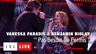 Vanessa Paradis et Benjamin Biolay  Pas Besoin De Permis  Live du Grand Journal [upl. by Virgilia]